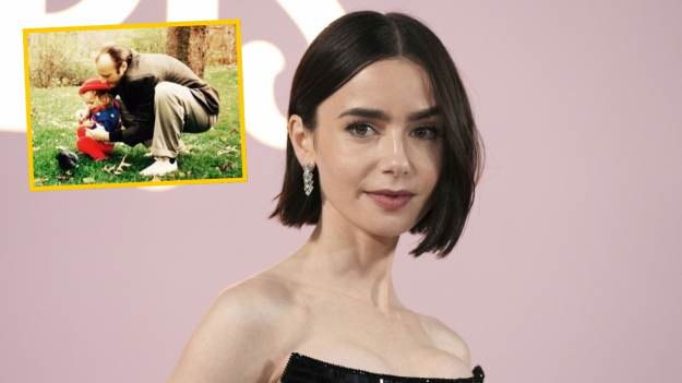 Lily Collins jest córką legendarnego muzyka...