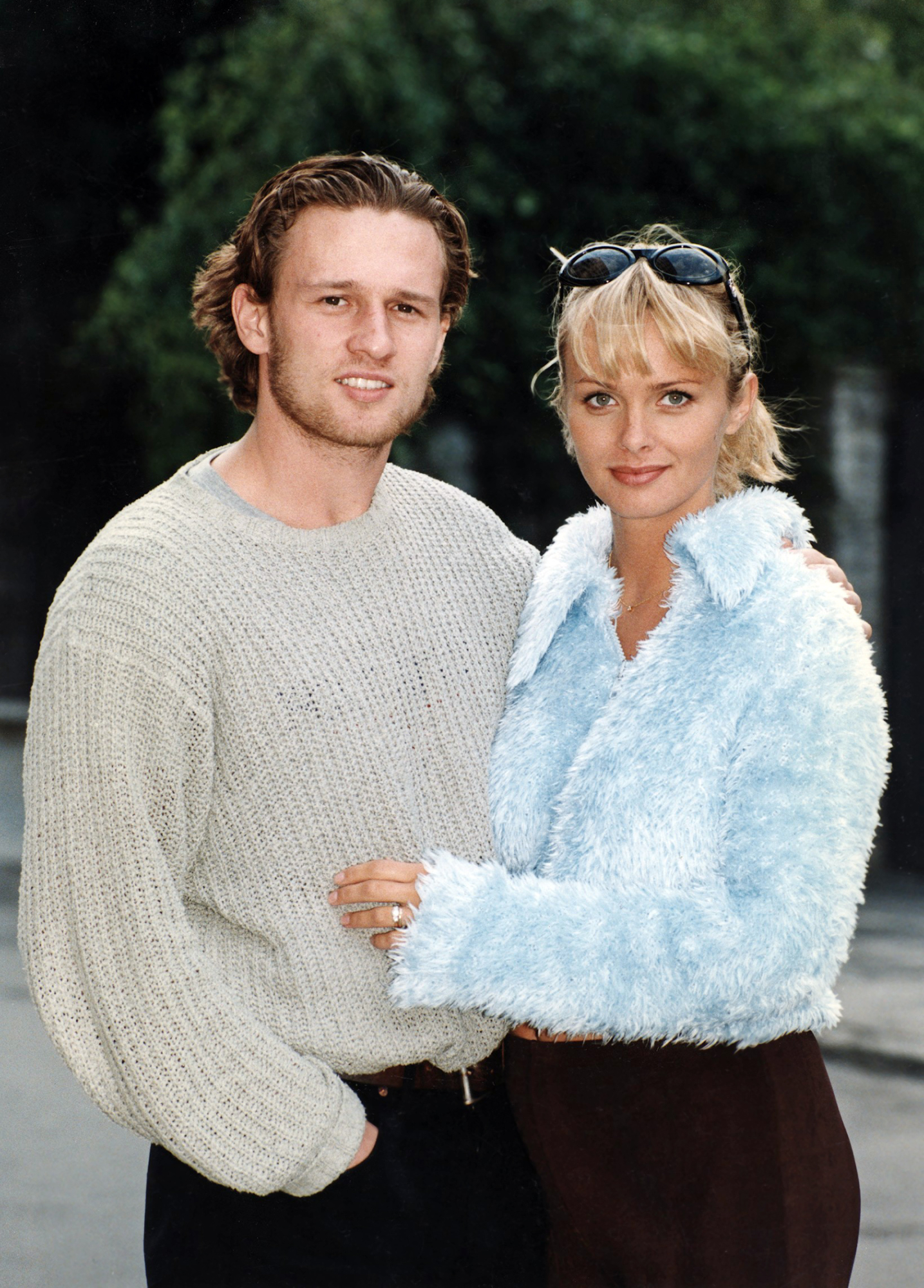 Mariusz Czerkawski i Izabella Scorupco, fot. AKPA