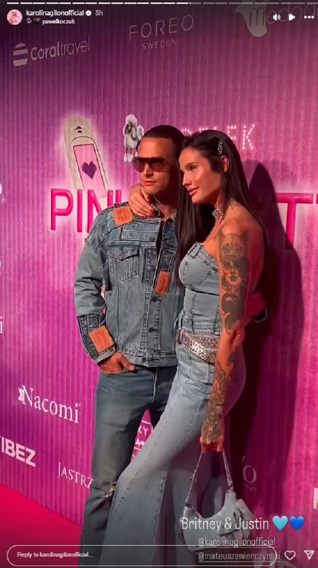 Karolina Gilon i Mateusz Świerczyński z love island