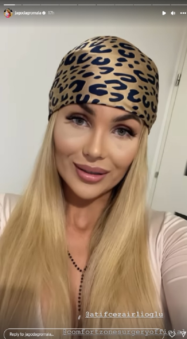 Jagoda z Love Island 7 na Instagramie