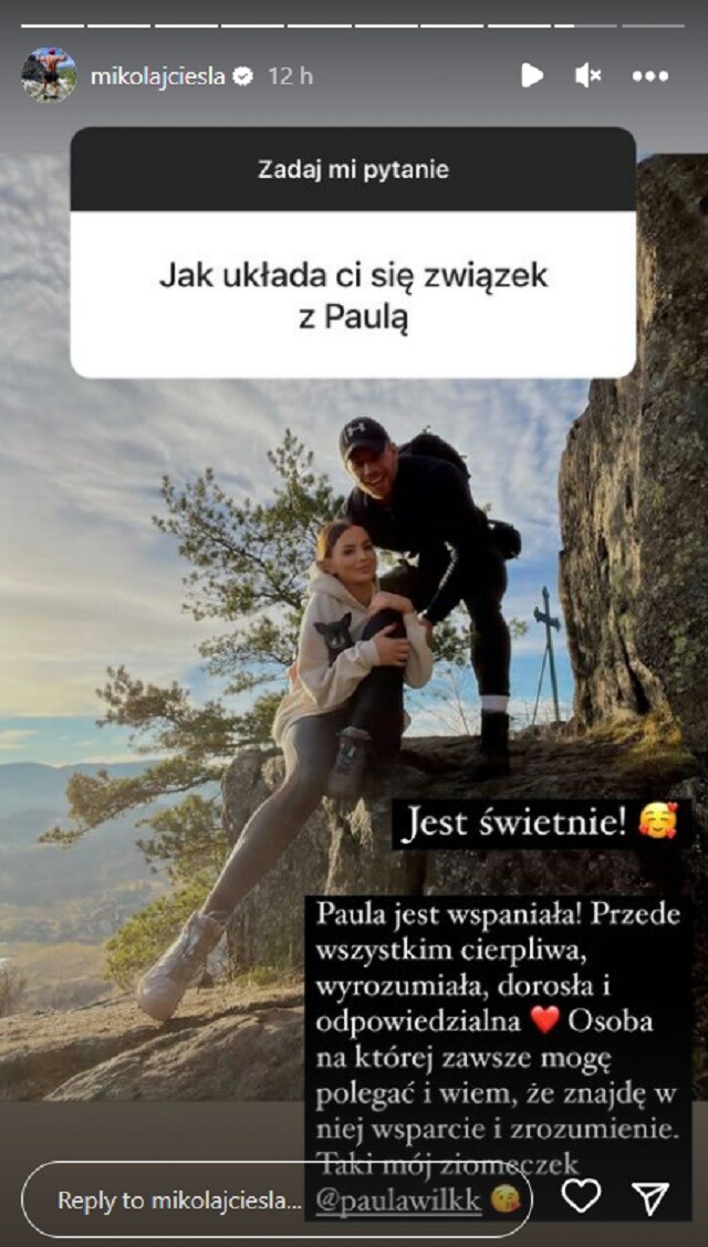 mikolaj i paula z love island sa razem