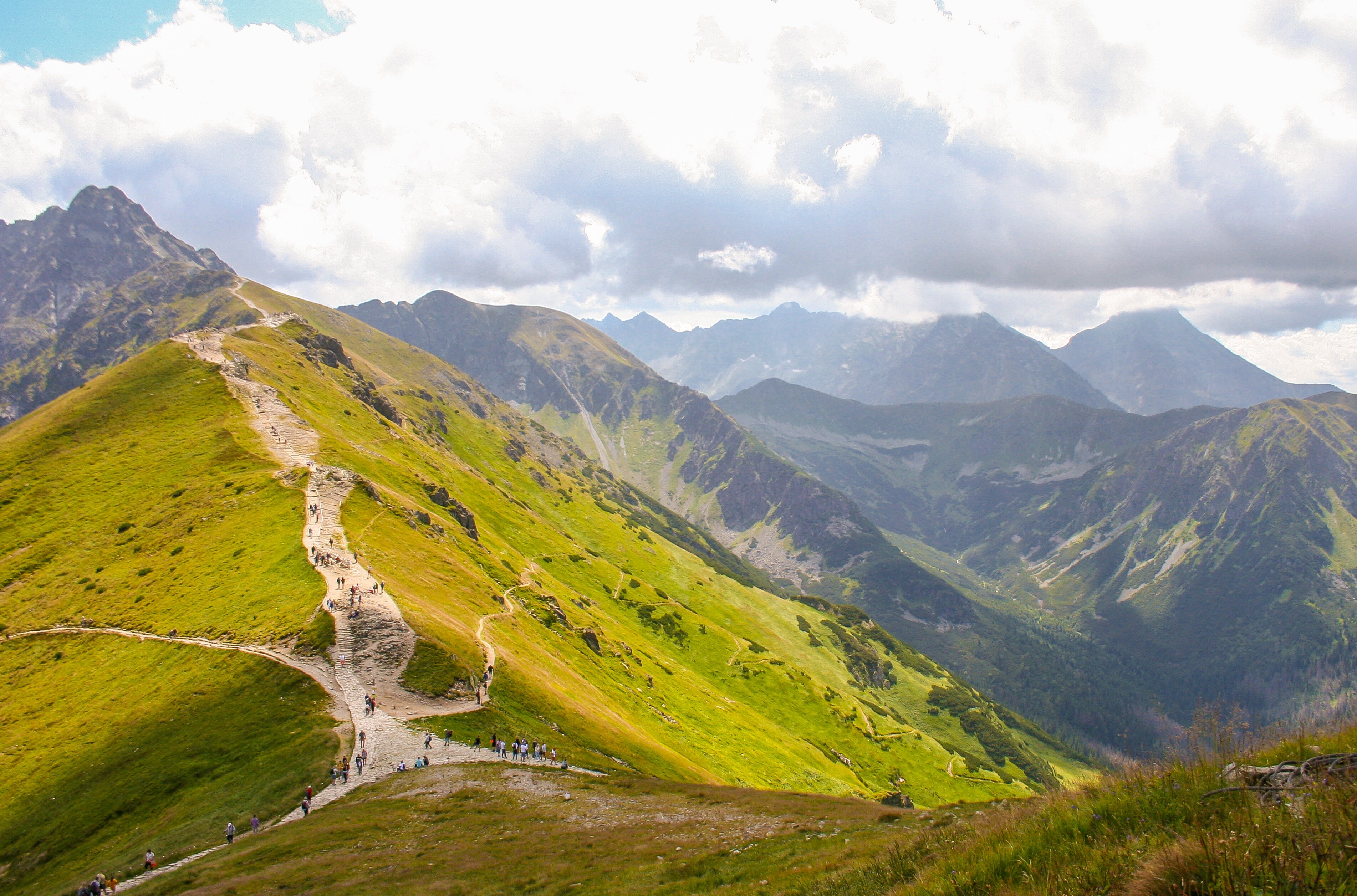 Widok z Kasprowego Wierchu w stronę Świnicy, fot. shutterstock.com