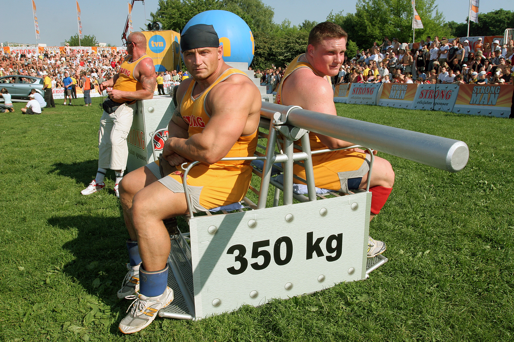 Mariusz Pudzianowski i Krzysztof Radzikowski