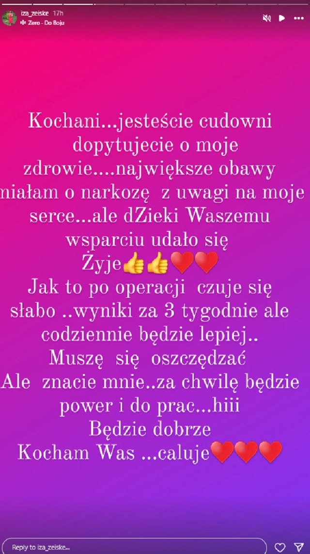 Izabela Zeiske instagram